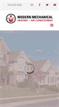Mobile Screenshot of modernhvacservices.com